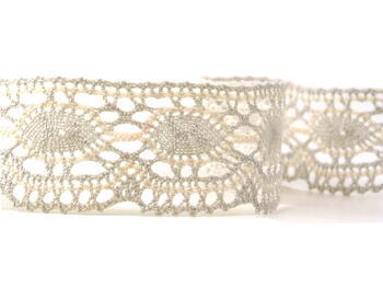 Bobbin lace No. 75032 light linen/ecru | 30 m - 2