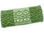Cotton bobbin lace insert 75036, width 100 mm, olive - 2/4