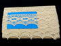 Cotton bobbin lace 75050, width 60 mm, ecru - 2/4