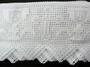 Cotton bobbin lace 75053, width 135 mm, white - 2/4