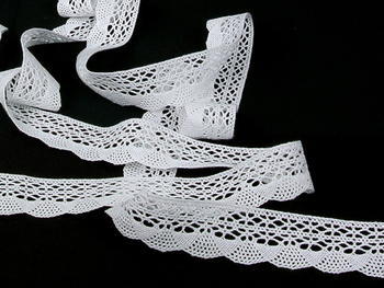 Bobbin lace No. 75077 white | 30 m - 2