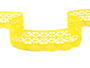 Bobbin lace No. 75077 yellow | 30 m - 2/4