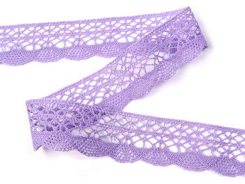Bobbin lace No. 75077 purple III. | 30 m - 2