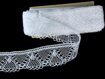 Bobbin lace No. 75092 white mercerized | 30 m - 2