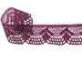 Bobbin lace No. 75098 violet | 30 m - 2/4