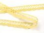 Cotton bobbin lace 75099, width 18 mm, light yellow - 2/4