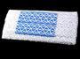 Cotton bobbin lace 75123, width 35 mm, white - 2/4