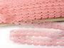 Cotton bobbin lace 75133, width 19 mm, pink - 2/4