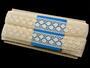 Cotton bobbin lace insert 75160, width 34 mm, ecru - 2/5
