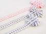 Bobbin lace No. 75169 white/royal blue | 30 m - 2/2