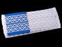Cotton bobbin lace insert 75174, width 29 mm, white - 2/4