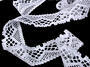 Bobbin lace No. 75177 white | 30 m - 2/5