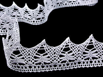 Bobbin lace No. 75186 white | 30 m - 2