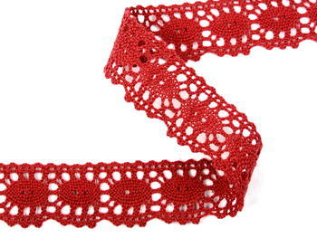 Bobbin lace No. 75187 vinaceous | 30 m - 2