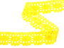 Bobbin lace No. 75187 yellow | 30 m - 2/5