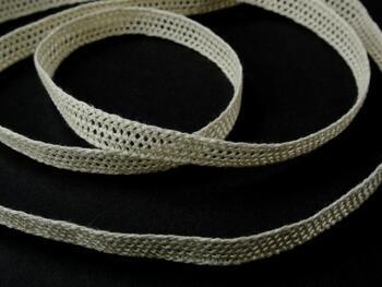 Cotton bobbin lace insert 75212, width 13 mm, ecru - 2
