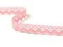 Cotton bobbin lace 75259, width 17 mm, pink - 2/5