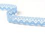 Cotton bobbin lace 75259, width 17 mm, light blue - 2/5