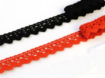 Bobbin lace No. 75260 red | 30 m - 2