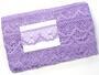Cotton bobbin lace 75261, width 40 mm, purple III - 2/5