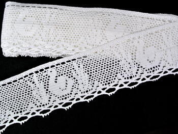 Bobbin lace No. 75284 white | 30 m - 2