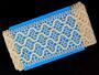Cotton bobbin lace insert 75291, width 30 mm, ecru - 2/4