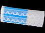 Cotton bobbin lace 75292, width 30 mm, white - 2/5