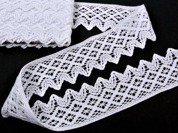 Bobbin lace No. 75293 white | 30 m - 2