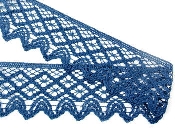 Bobbin lace No. 75293 ocean blue | 30 m - 2