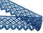 Paličkovaná krajka vzor 75293 mořská modrá | 30 m - 2/4