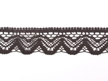 Bobbin lace No. 75301 dark brown | 30 m - 2
