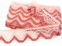 Bobbin lace No. 75301 pink/light creamy/rose | 30 m - 2/4