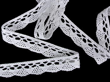 Bobbin lace No.75317 white | 30 m - 2