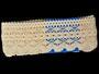 Cotton bobbin lace 75335, width 75 mm, ecru - 2/4