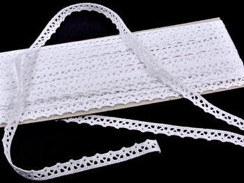 Bobbin lace No. 75358 white | 30 m - 2