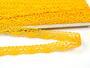 Cotton bobbin lace 75395, width 16 mm, dark yellow - 2/3