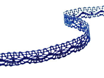 Bobbin lace No. 75395 dark blue | 30 m - 2