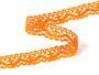 Cotton bobbin lace 75395, width 16 mm, rich orange - 2/4