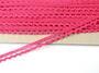 Cotton bobbin lace 75397, width 9 mm, fuchsia - 2/5