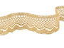 Bobbin lace No. 75414  khaki | 30 m - 2/2