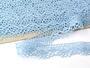 Cotton bobbin lace 75416, width 27 mm, light blue - 2/5