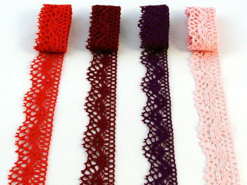 Bobbin lace No. 75416 pink | 30 m - 2
