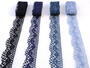 Bobbin lace No. 75416 dark blue | 30 m - 2/2