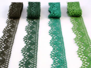 Bobbin lace No. 75416 dark green | 30 m - 2