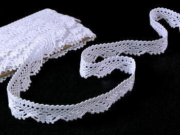 Bobbin lace No. 75423 white | 30 m - 2