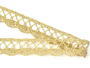 Bobbin lace No. 75428/75099 gold+white | 30 m - 2/5