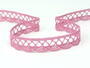 Cotton bobbin lace 75428, width 18 mm, pink - 2/4