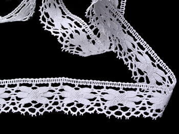 Bobbin lace No. 75467 white | 30 m - 2
