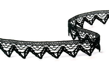 Bobbin lace No. 75469 black | 30 m - 2