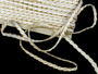 Bobbin lace No. 75481 white/gold | 30 m - 2/5